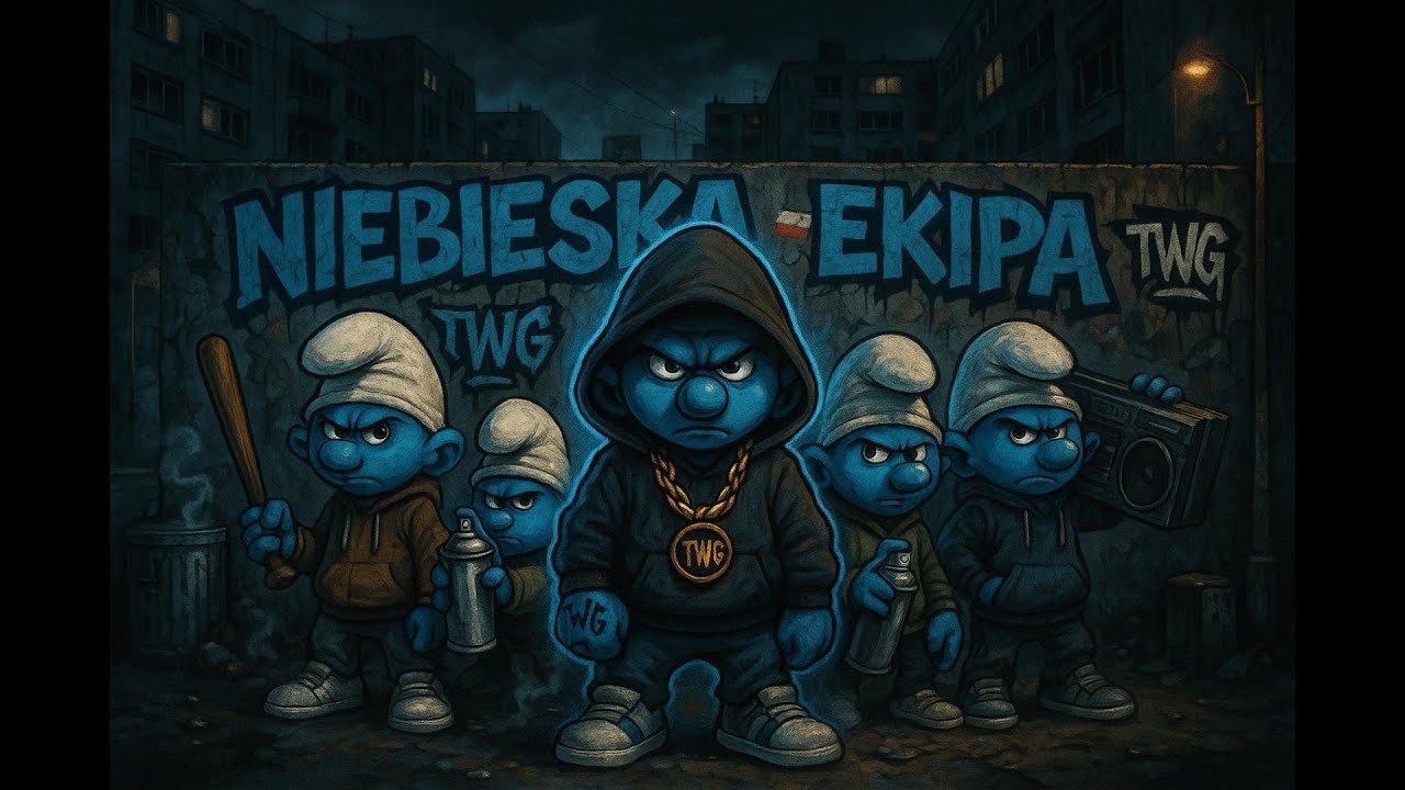 Magneto TWG - Niebieska Ekipa (SMERFY Z BLOK&Oacute;W)