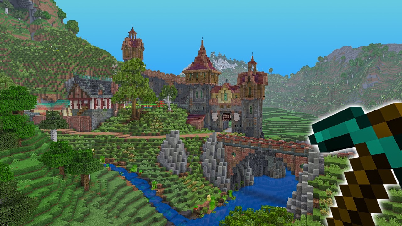 I Built a MEGA CITY Gate in Minecraft Survival