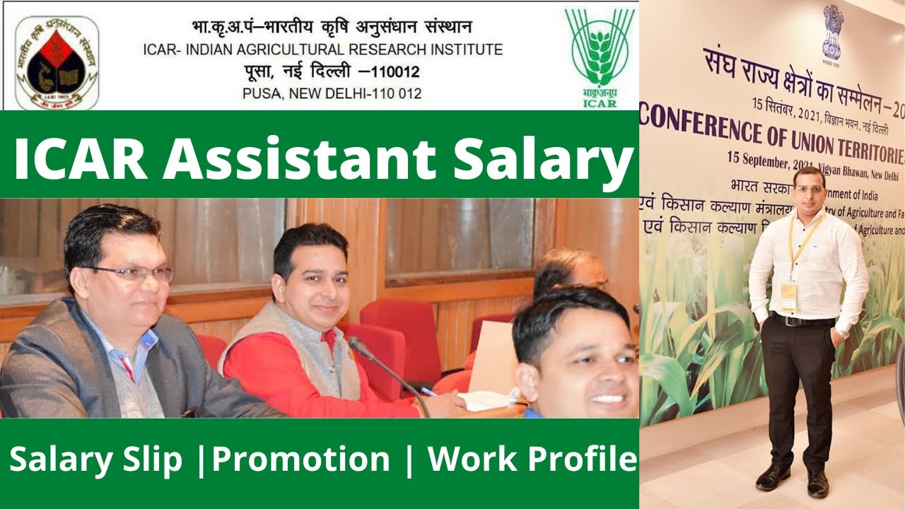 ICAR IARI Assistant In Hand Salary - HeadQuater vs Institute Salary  | Promotions of Assistant
