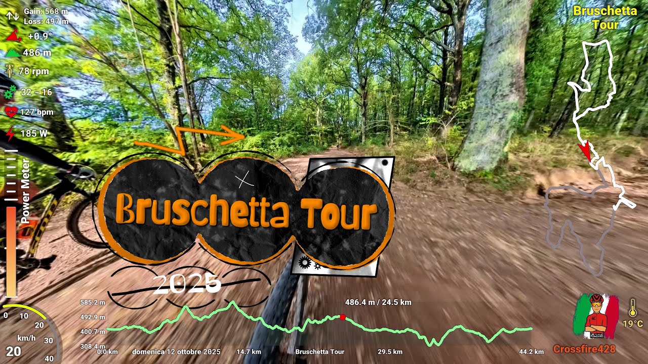 Bruschetta Tour 2025: Pedalata per la Solidarietà a Oriolo Romano 🚴❤️