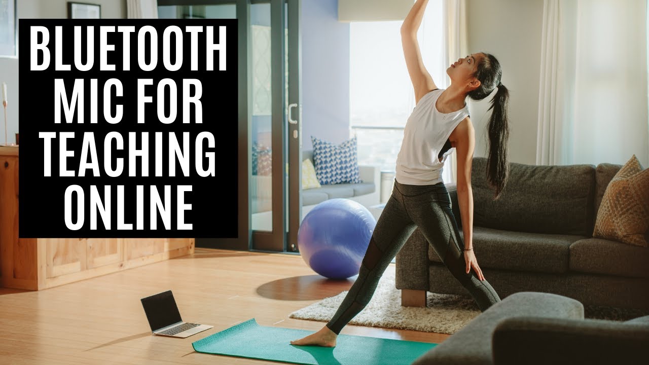 How to Use Zoom for Yoga with Bluetooth Mic|HEAR and BE HEARD!