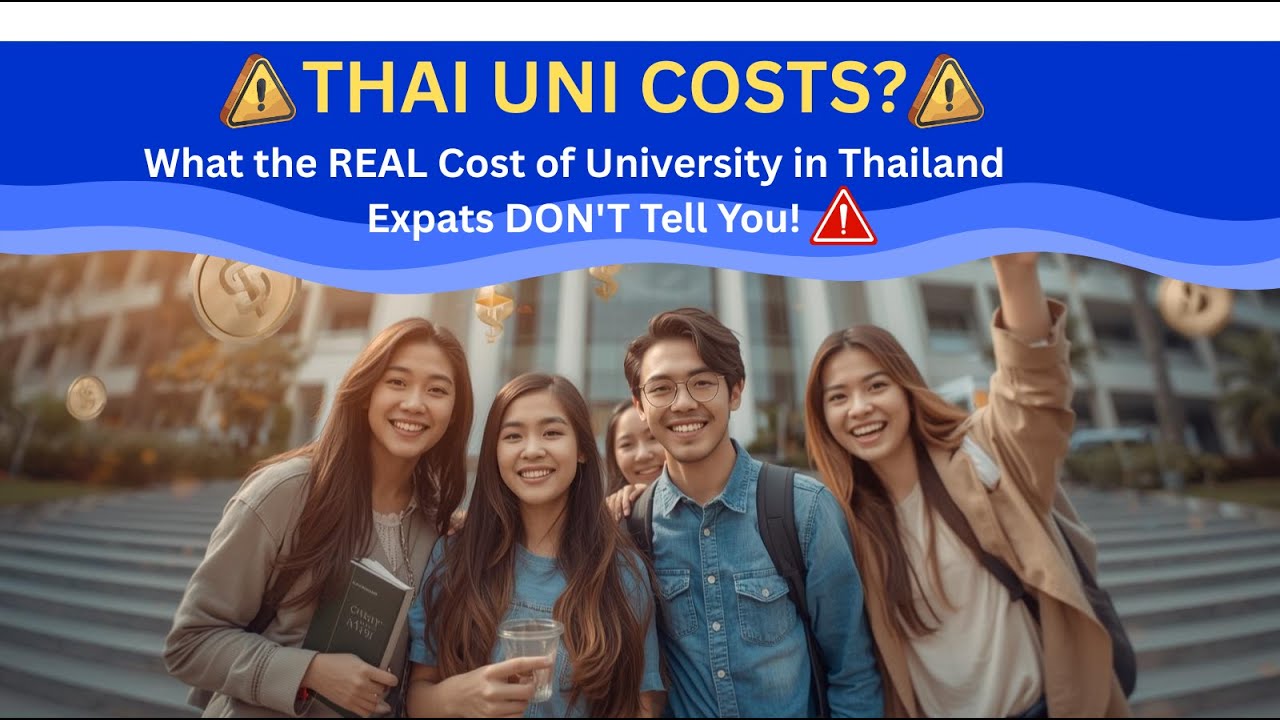 The REAL Cost of University in Thailand for Foreigners 2025 Expat Guide #rangsituniversity