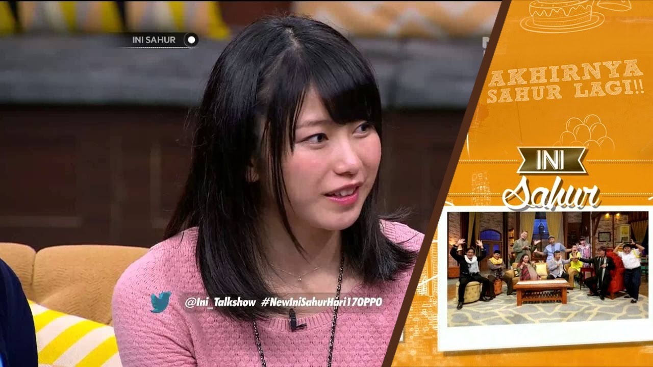 Ini Sahur 22 Juni 2016 Part 5/8 - Michelle Joan dan Yui Yokoyama AKB48