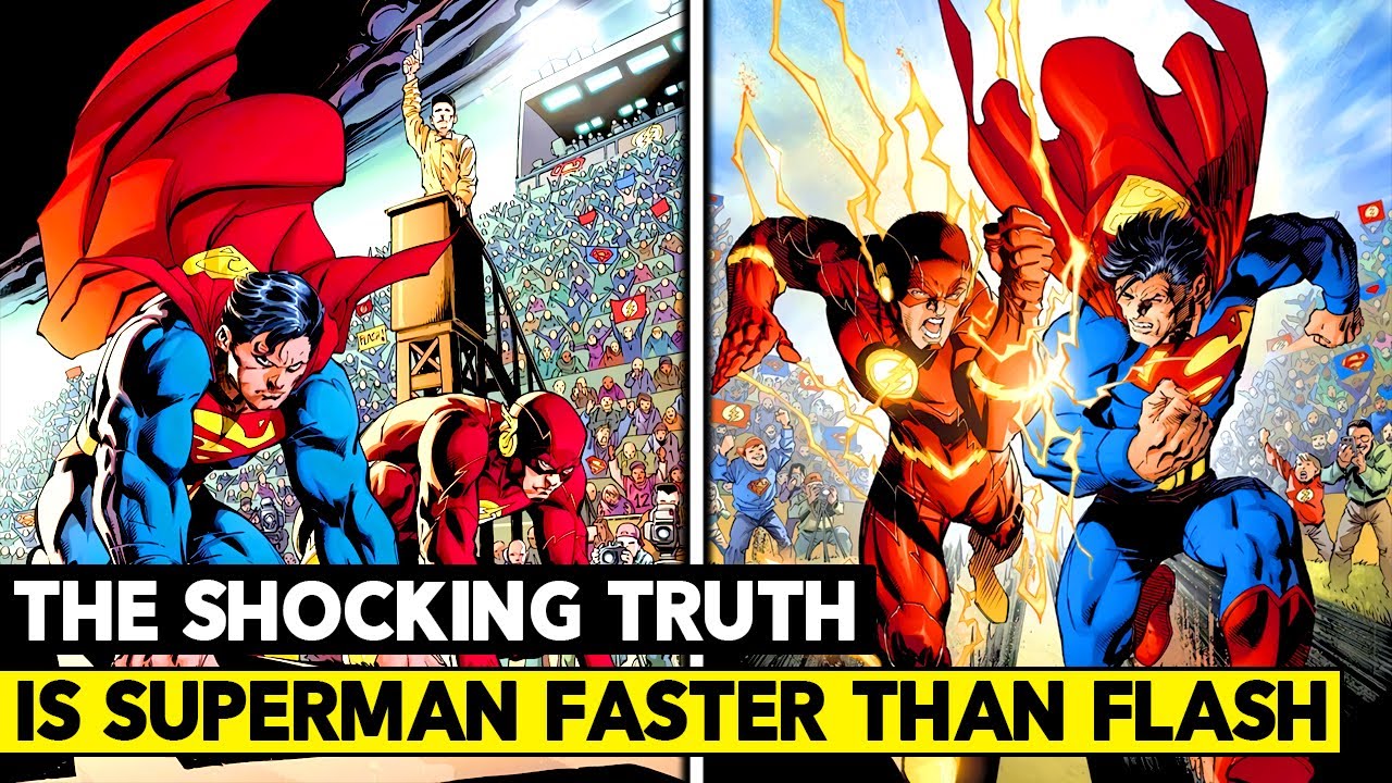 NOBODY KNOWS THIS ABOUT SUPERMAN! His Full Speed vs The Flash