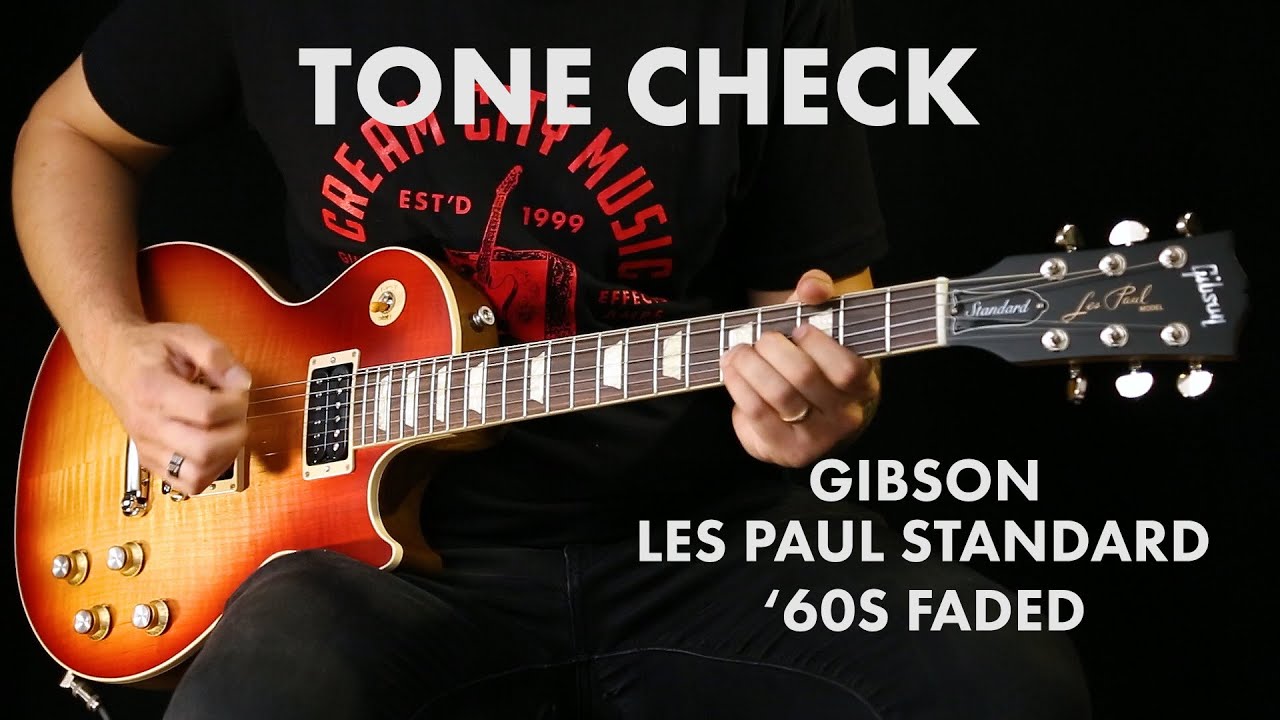 TONE CHECK: 2022 Gibson Les Paul Standard 60s Faded Demo
