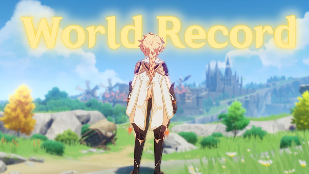 So I Broke the Genshin Speedrun World Record… Yes Really