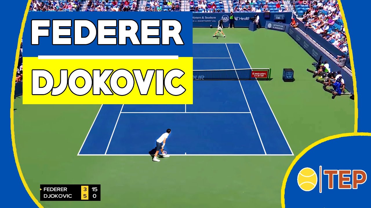 TENNIS ELBOW 2020 : FEDERER vs DJOKOVIC 🎾 (Cincinnati 2018)