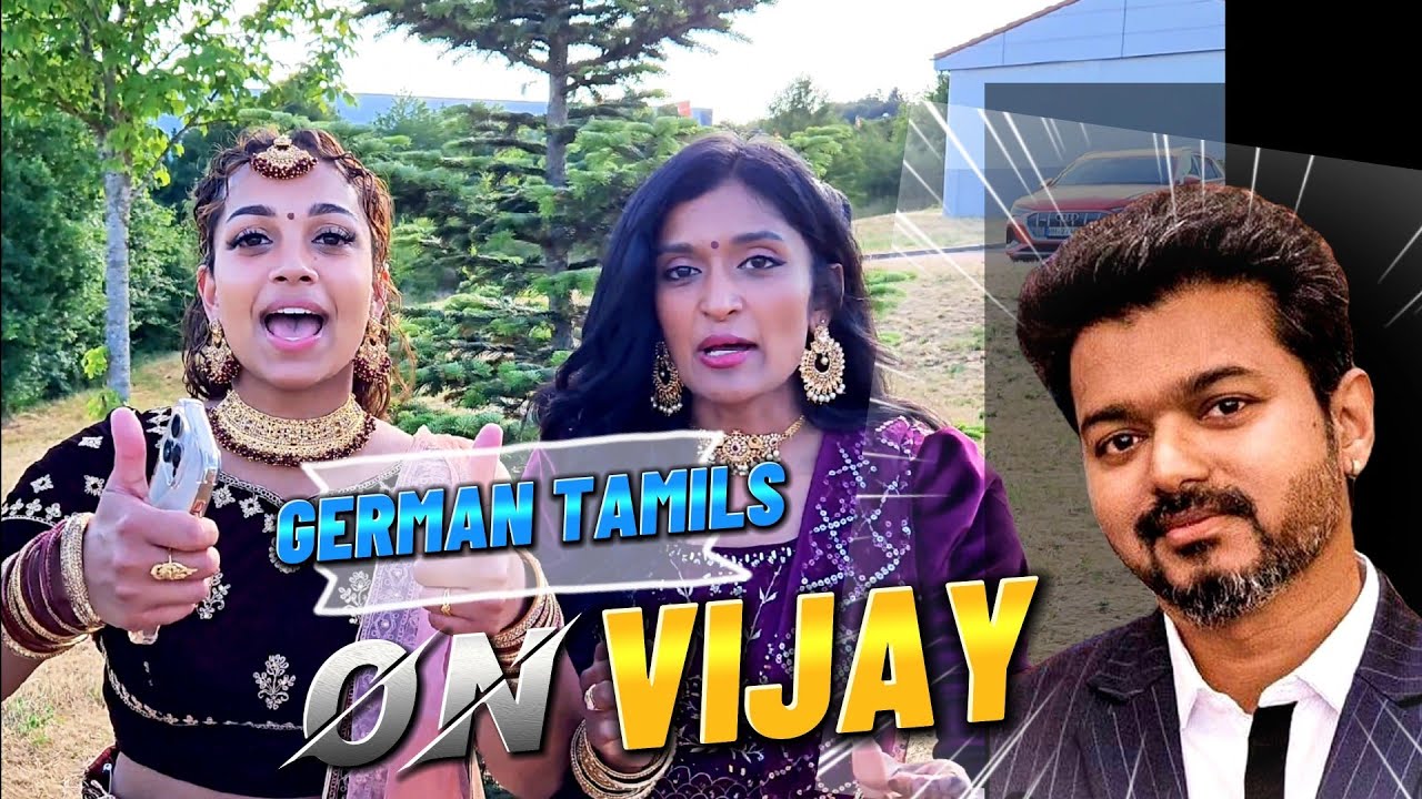 Asking Germany & Canada People about Thalapathy Vijay and Rajini🦁? Tamil Wedding | German Thambi
