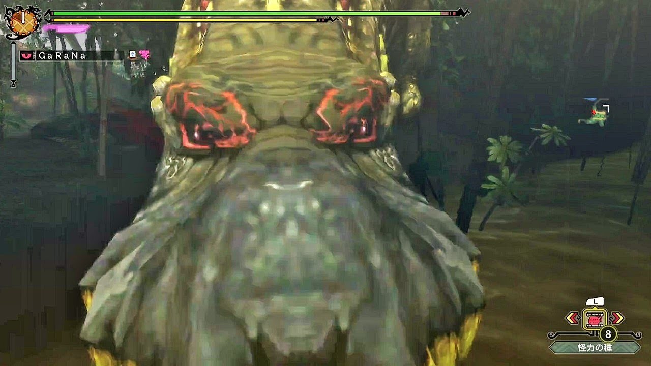 【MH3G】水没林に咲く 片手剣ソロ【クルペッコ亜種×???】
