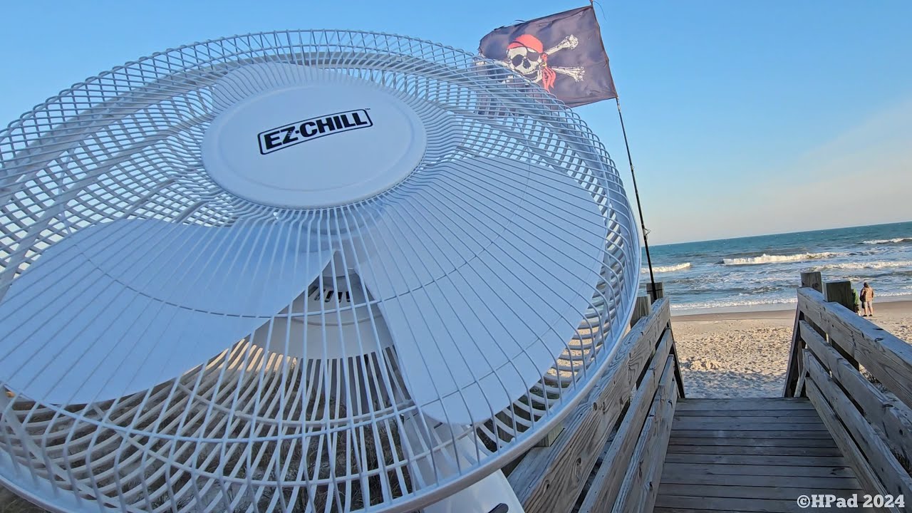EZ Chill Pedestal Fan Destruction #2