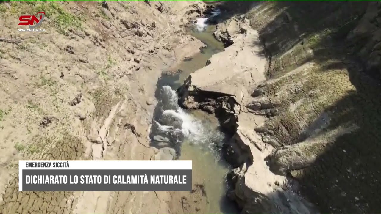 Emergenza Siccit&agrave;: dichiarato lo stato di calamit&agrave; naturale su tutto il territorio siciliano
