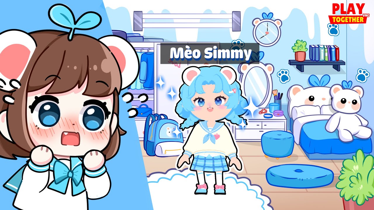 Mèo Simmy Trang Trí 