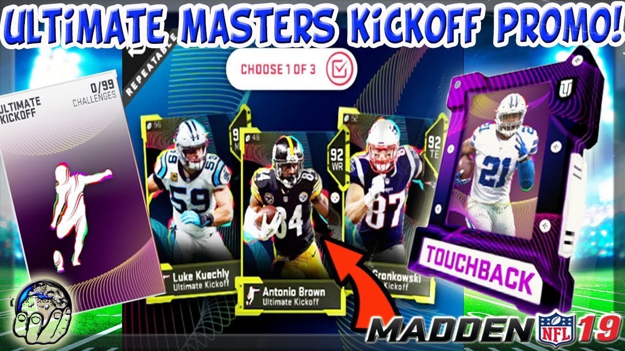 ULTIMATE MASTERS KICKOFF PROMO! NEW SETS! NEW PACKS! 99 NEW SOLOS! | MADDEN 19 ULTIMATE TEAM