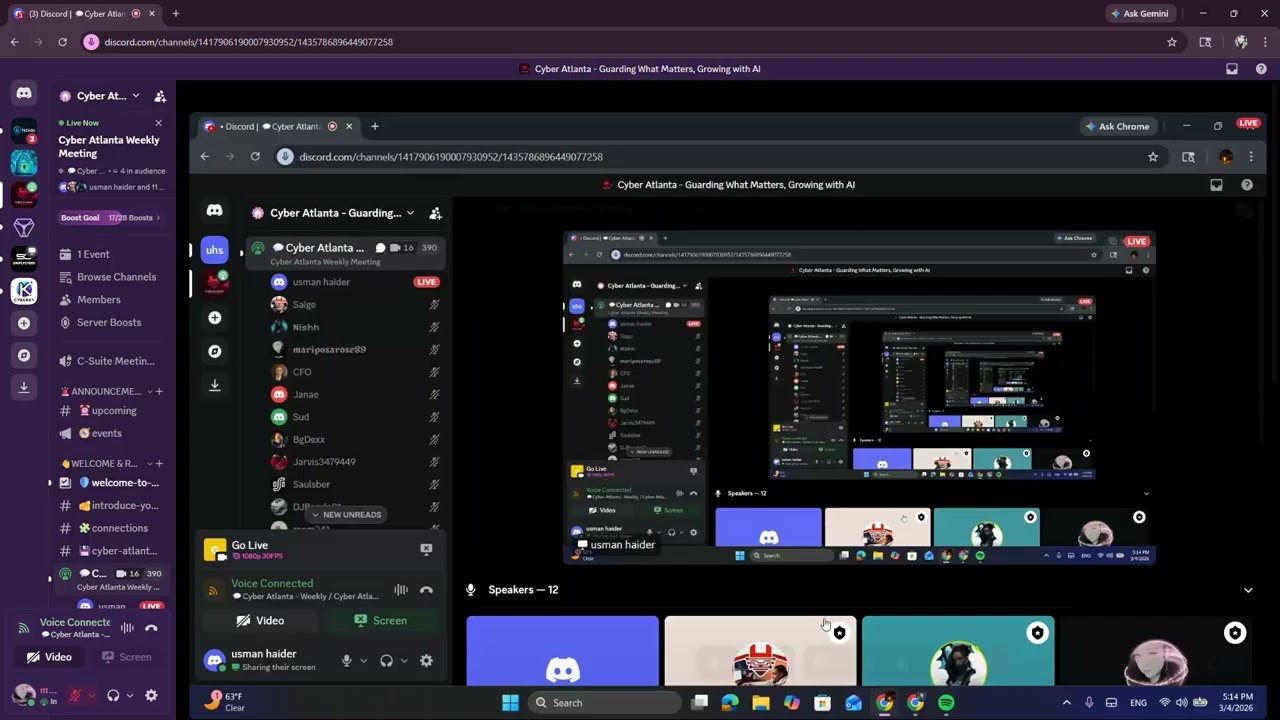💬Cyber Atlanta   Weekly   Cyber Atlanta   Guarding What Matters 3/4/26