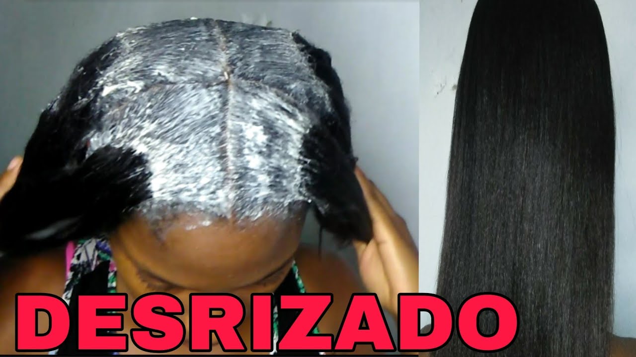 Cómo Alisó Mi Cabello En Casa /DESRIZADO/ /RELAXED/ SUAVIPELO