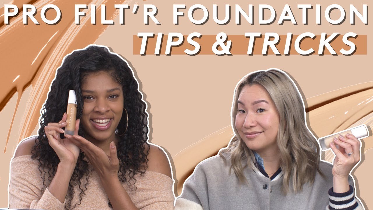 FENTY BEAUTY PRO FILT'R FOUNDATION TIPS AND TRICKS