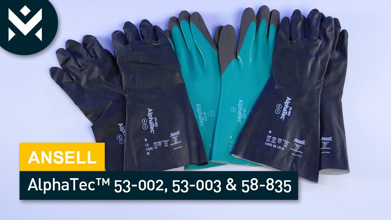 Majestic Protect video | Ansell AlphaTec™ 53-002, 53-003 & 58-835 handschoenen