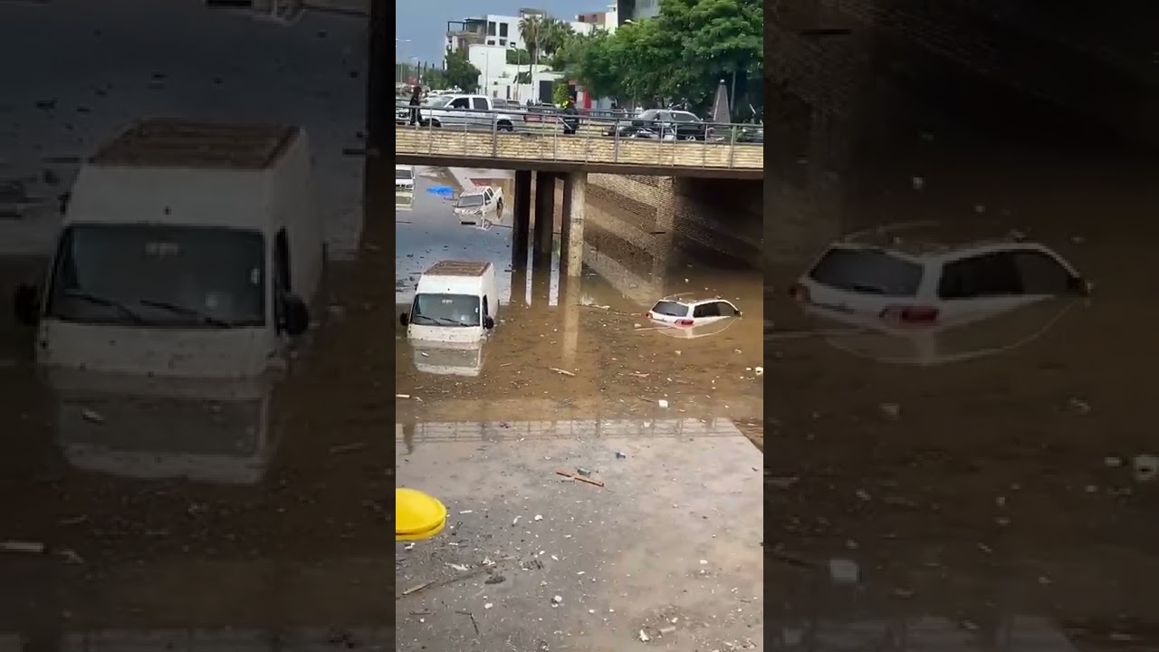 La corniche de Dakar apr&egrave;s la pluie