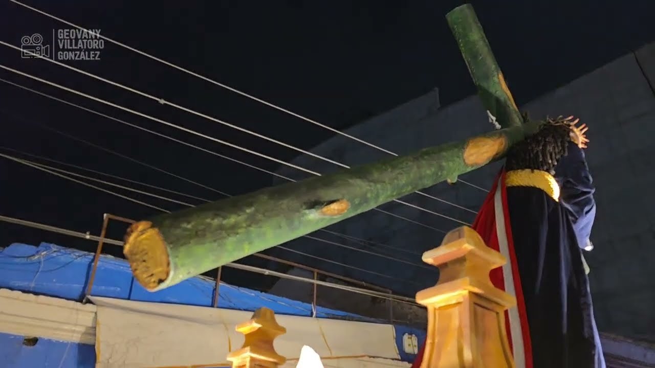 Segundo vía crucis de Catedral de Huehuetenango.