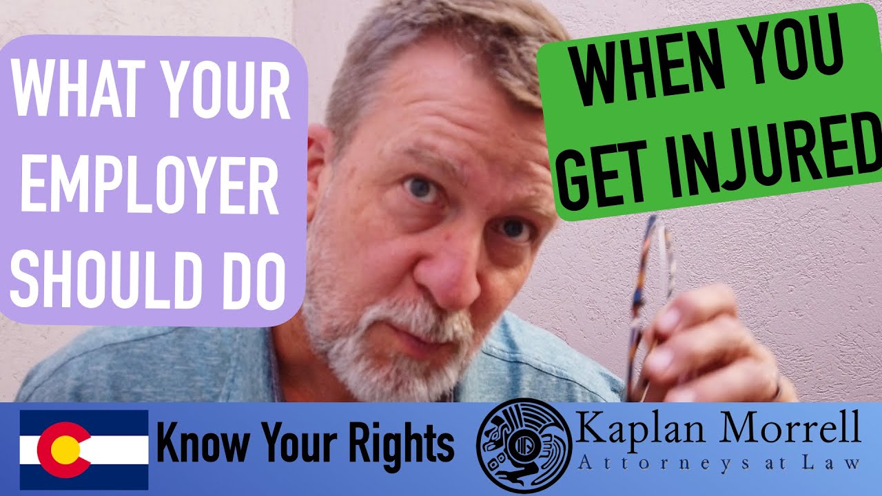 What Colorado Employers Must Do When an Employee Is Injured at Work
