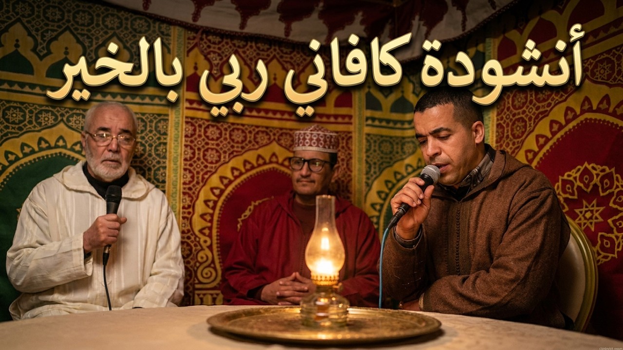 المنشد عبد الحكيم شحلال حفظه الله : كافاني ربي بالخير هو يعطي ليس الغير مكتوب ومسموع