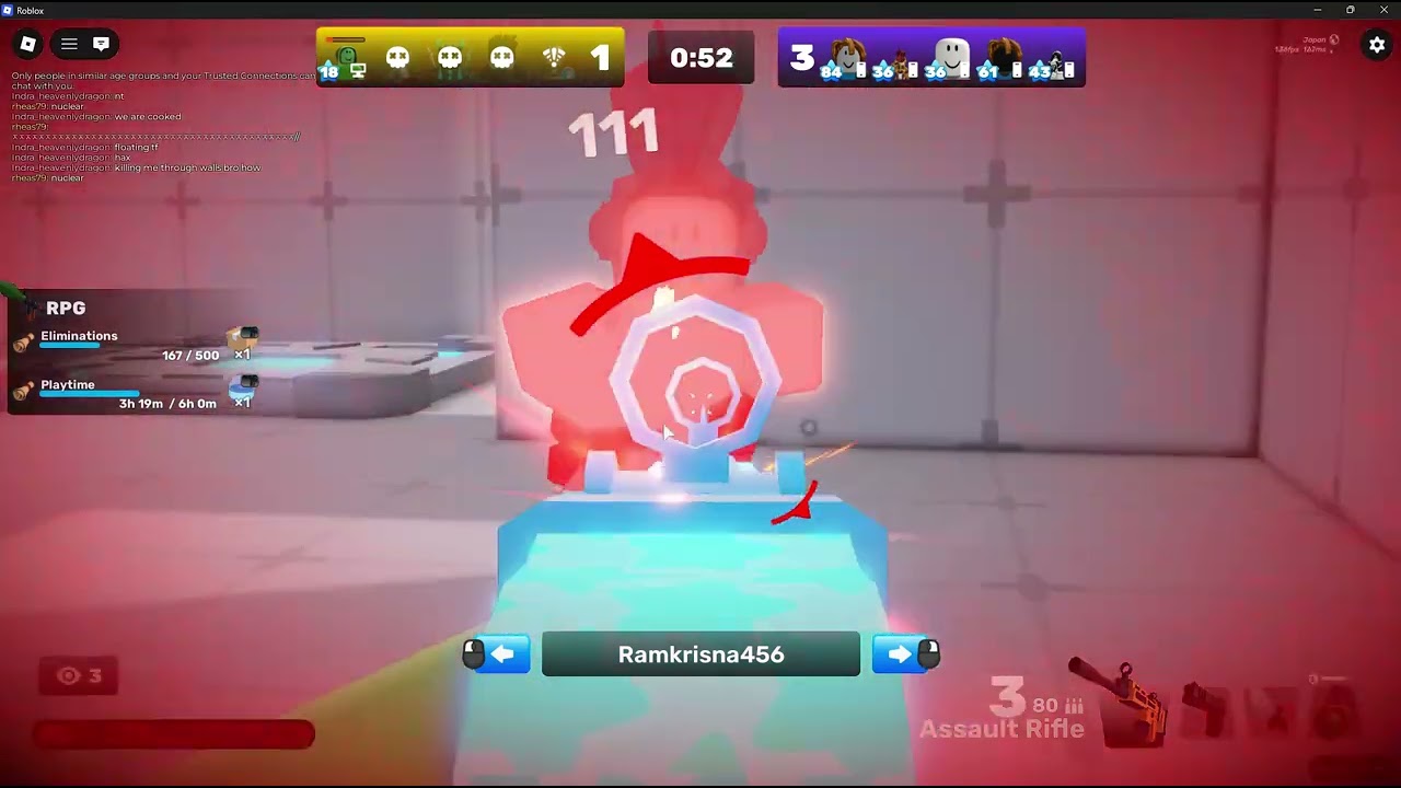 Hacking in the big 26 in RIVALS is wildd