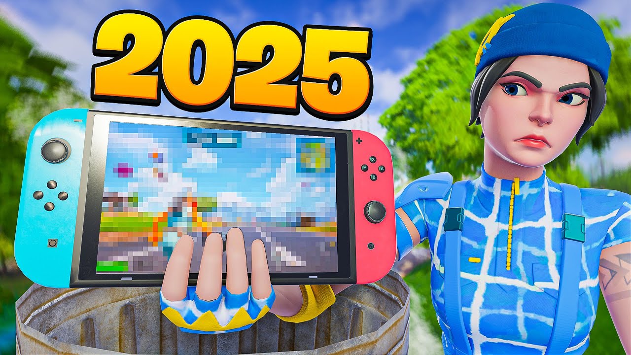Я поиграл в Fortnite на Nintendo Switch в 2025 году