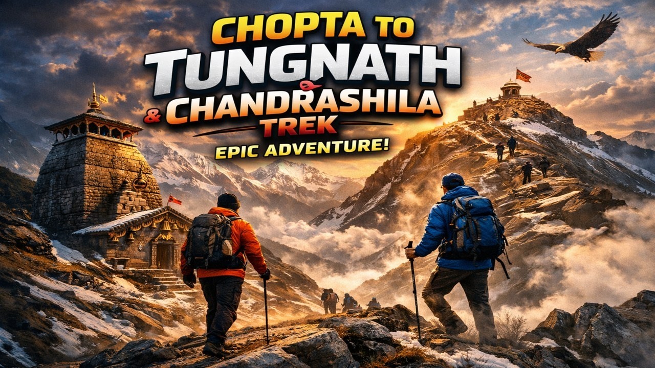 World’s Highest Shiva Temple Trek | Chandrashila Summit | India’s Most Epic Sunrise EP - 04
