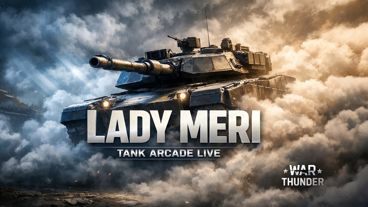 WarThunder пятничный ночной стрим Танки Аркада #ladymeristream #ледимеристрим  #warthunder