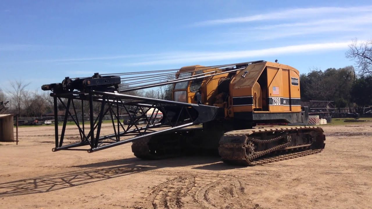 AMERICAN 7260 CRAWLER CRANE FROM MACHINERY SUPPLY INC