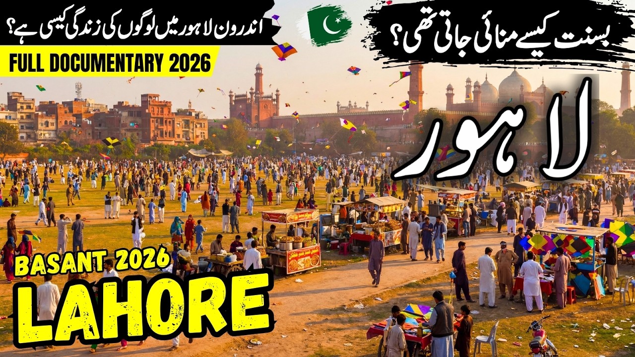 Lahore Basant 2026 | Amazing facts & History of Lahore |  لاہور کی سیر