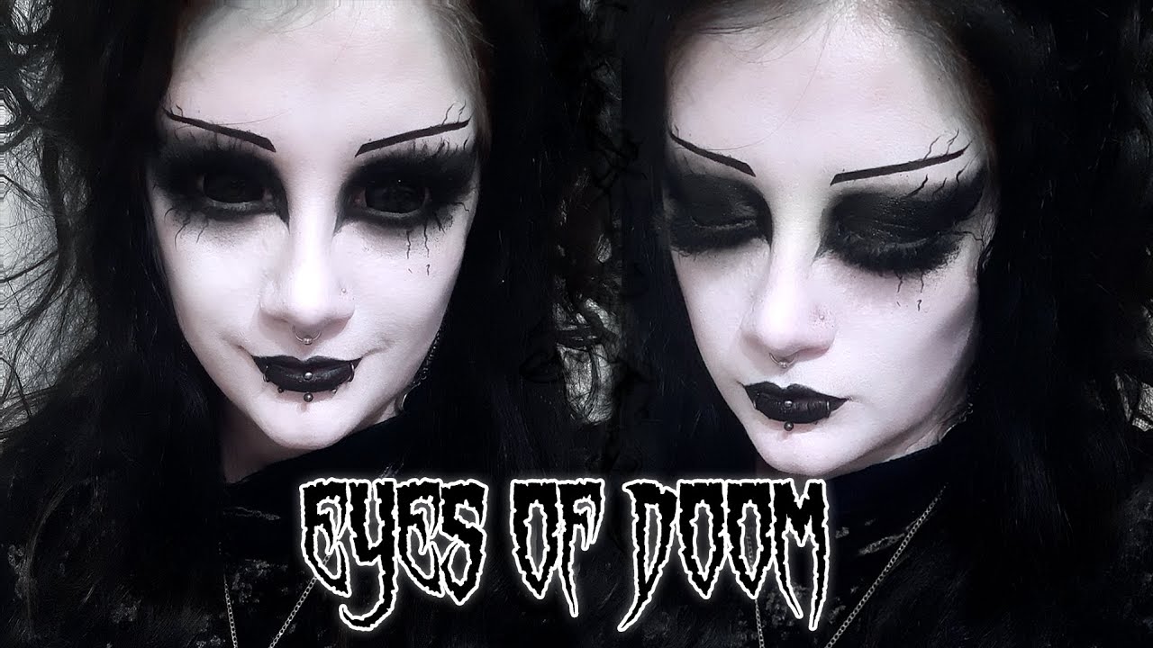 Black Eyes of Doom Makeup | Black Friday