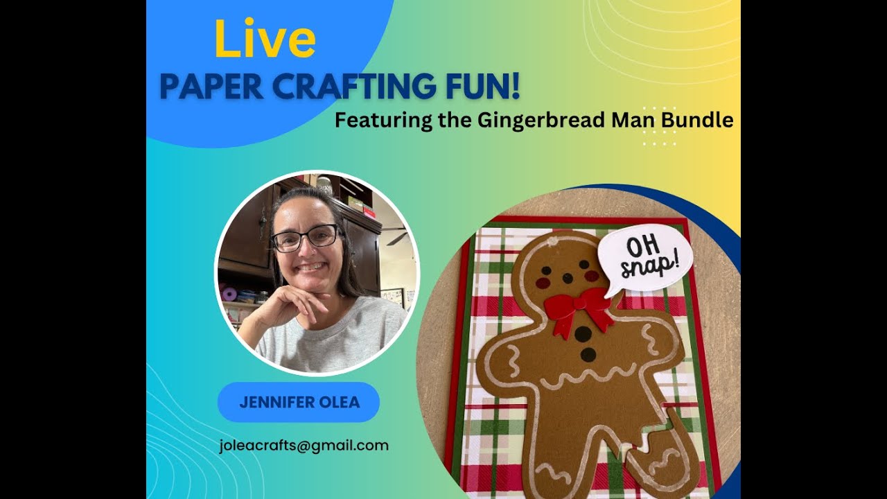 Wednesday's Live Paper Crafting FUN!