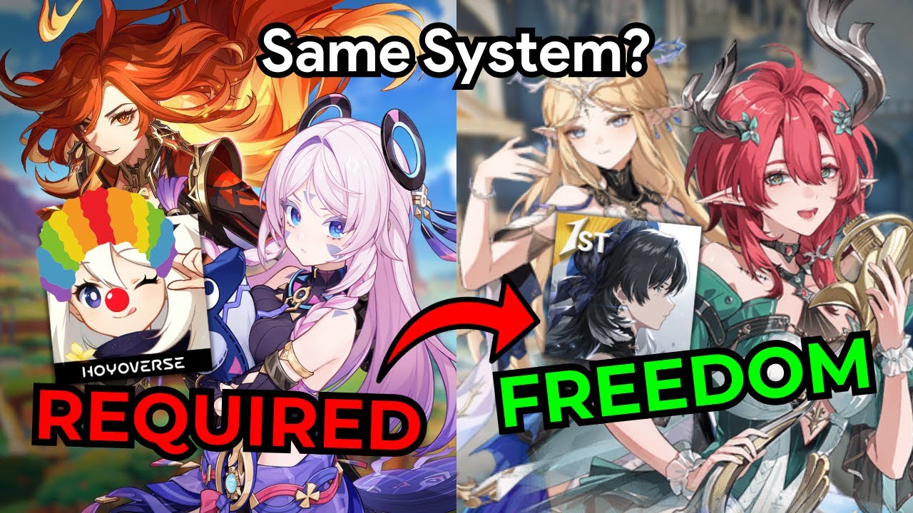 Вот почему играть за Wuthering Waves приятнее, чем за Genshin... (система стихий)