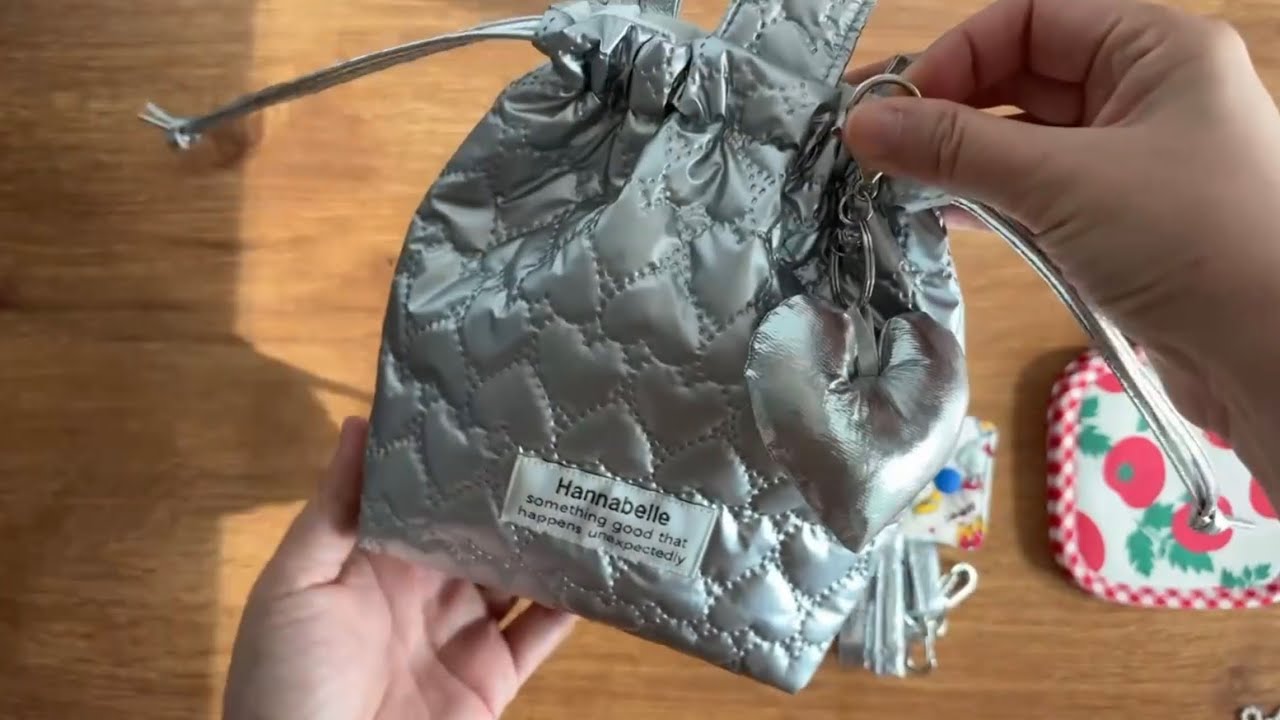 귀여움 폭주💥 복조리백+키링 조합에 봄파우치까지 완성!” #파우치 #키링 #bag #handmade #sewing #포장영상 #smallbusiness #선물 