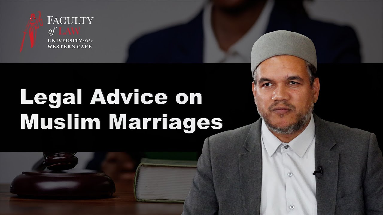Prof Muneer Abduroaf - Legal Advice on Muslim Marriages