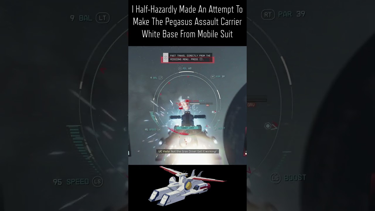 I Half-Hazardly Try To Make Pegasus Assault Carrier White Base From Mobile Suit Gundam