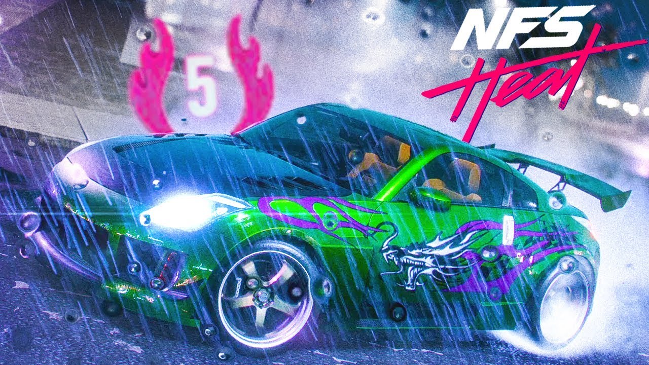 ПОЙМАЛИ НОЧЬЮ ВО ВРЕМЯ ДРИФТА NEED FOR SPEED HEAT