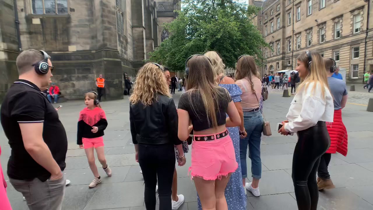 Silent Disco, Edinburgh 9th July 2019