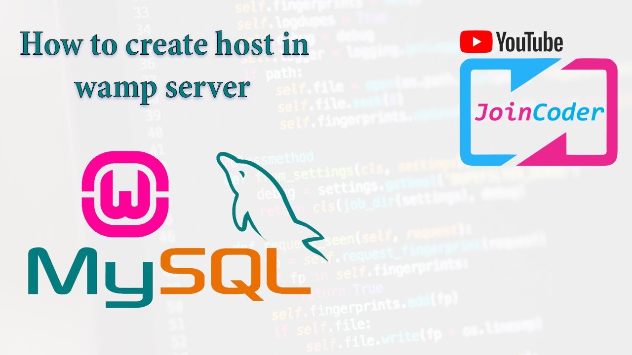 Create/Config virtual host with Wampserver