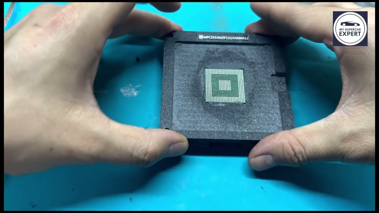 How to use our stencil reballing kit for SPC5777, TC298, TC1796, TC1797, TC1793...