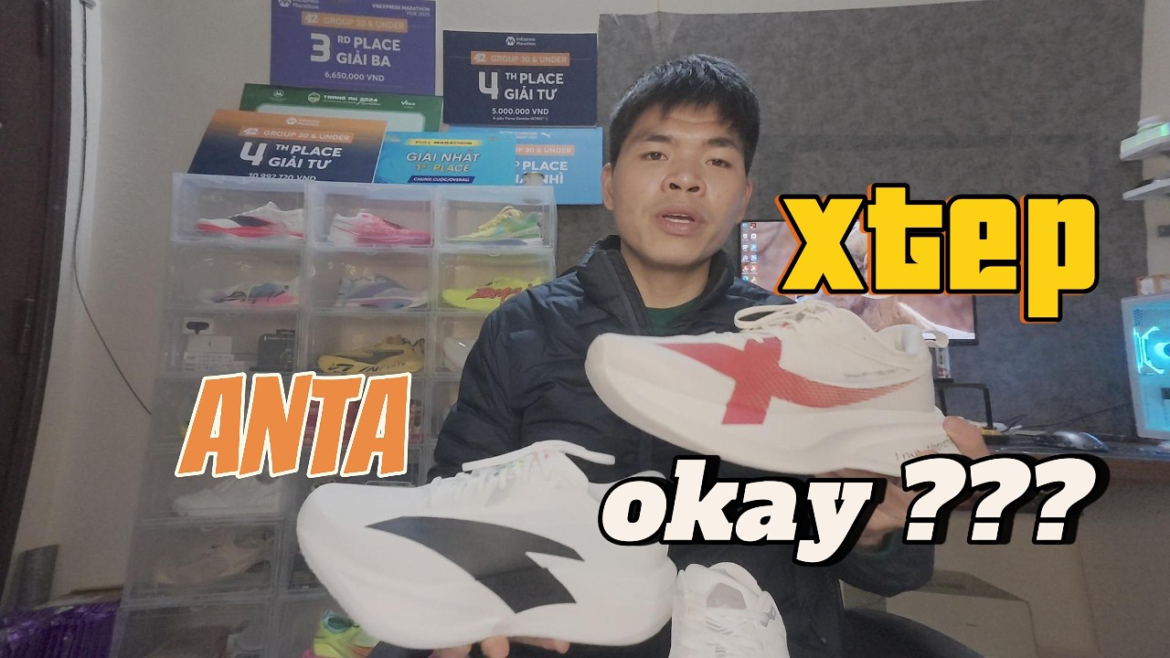 Đôi giày Best Training 2026 ? Anta Zone 2 - Xtep 2000km 5.0Pro - Dynafish