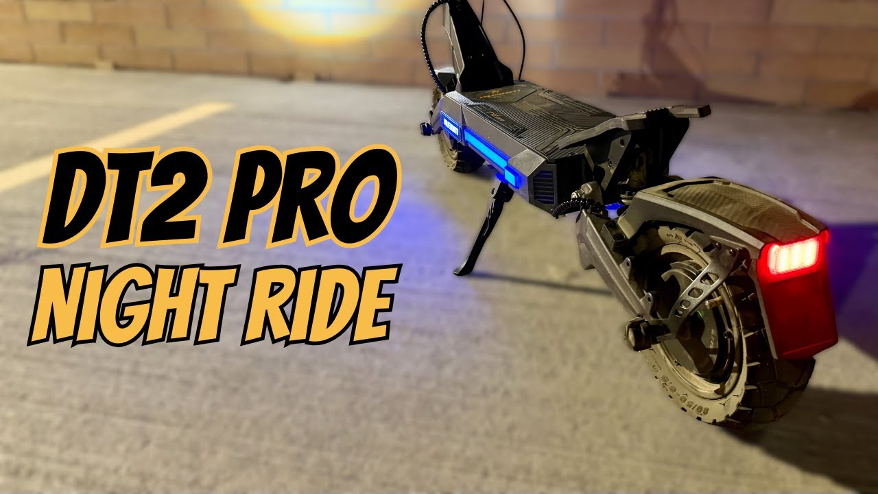 Зажги! НОЧНАЯ ПОЕЗДКА на электросамокате AUSOM DT2 PRO!