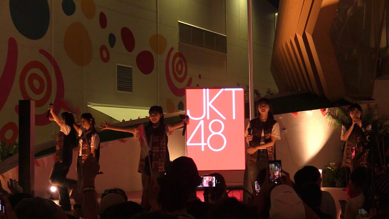 【万博】JKT48 インドネシアパビリオンLIVE 「ヘビーローテーション、ヨヤクナシデスグハイレル」EXPOJAPAN/OSAKA  Indonesia Pavilion 2025.8