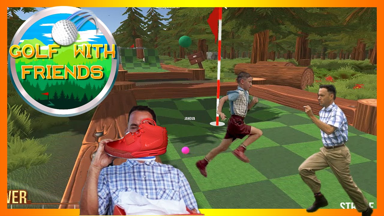 FOREST JUMP EPISODE 2!!! (Golf with Friends)