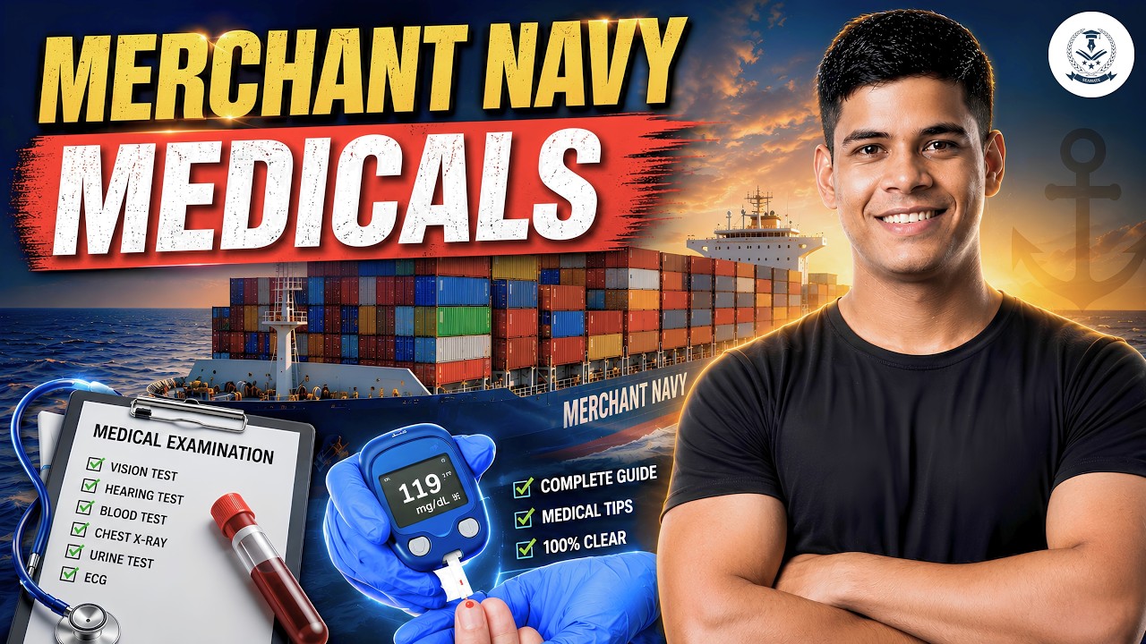 Merchant Navy Medicals | Will You Pass? (Common Rejection Reasons)