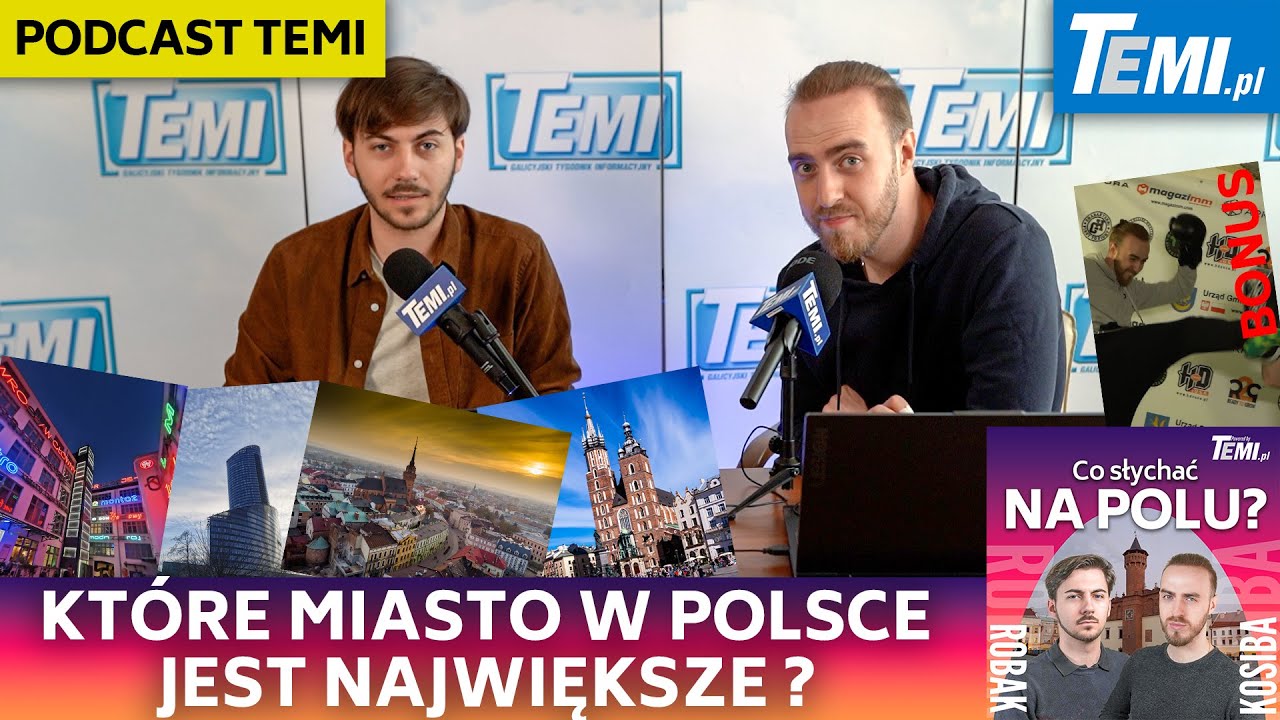 Które miasto w Polsce jest NAJWIĘKSZE? [Co słychać NA POLU? #4]