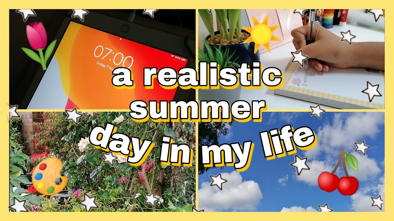 a *realistic* summer day in my life 🌷summer vlog