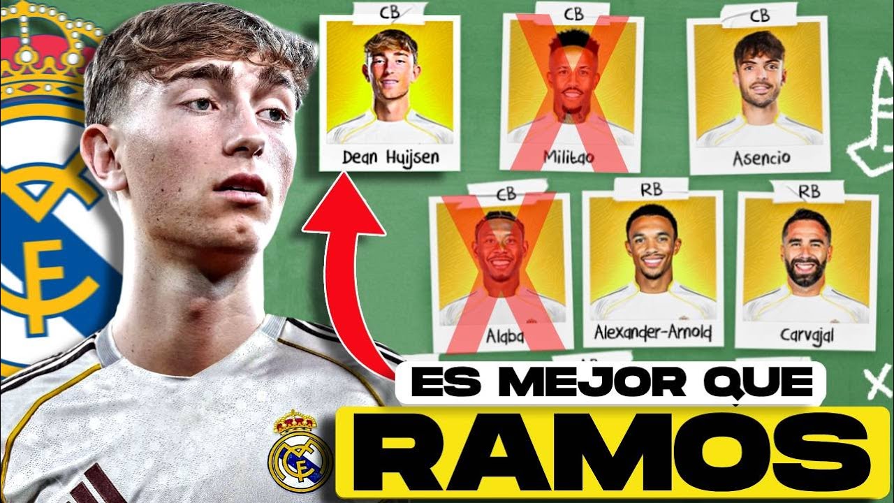 La Razón por la que DEAN HUIJSEN será la MURALLA del Real Madrid de Xabi Alonso 2025-26