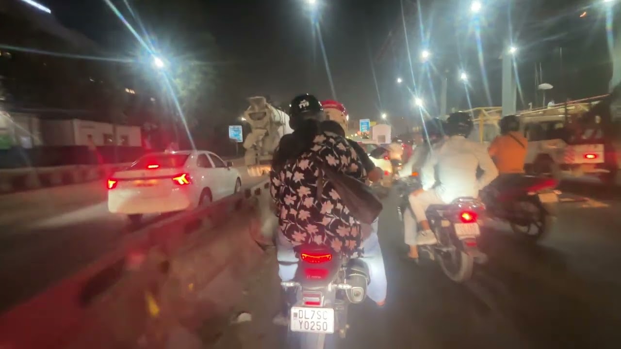 Delhi Night vlog